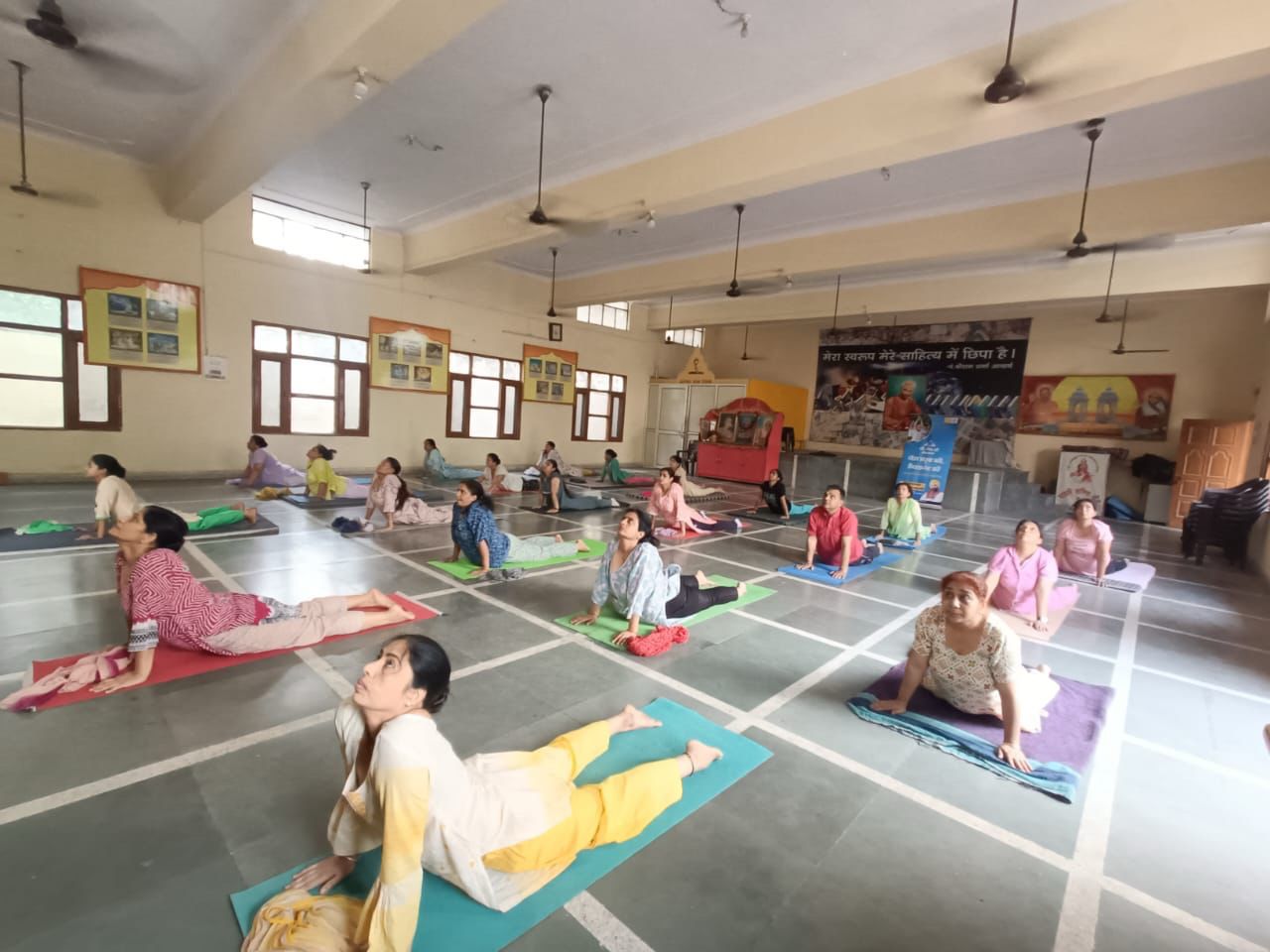The best way to get rid of chronic diseases is continuous yoga practice - SDM Damandeep Kaur.